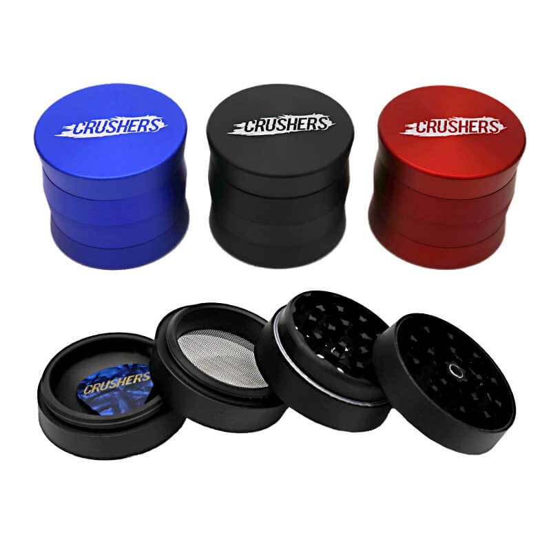 Crushers Classic Concave 4 Part Grinder (GR109) | 50mm | Assorted Colors product image